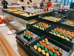 自助取餐区-深圳佳兆业万豪酒店-金沙全日餐厅