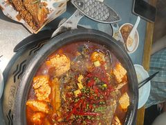 -探鱼·鲜青椒爽麻烤鱼(苏宁广场店)