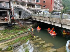 -藏龙百瀑漂流