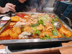生蚝鱼杂锅-后街佬·炭火鲜鱼杂(33小镇店)
