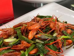 葱爆虾-广迎居老正兴菜馆