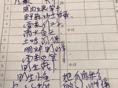 账单-竹海湾农家土菜