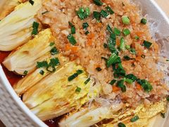 蒜蓉粉丝娃娃菜-日进一片海.生腌海鲜火锅.宵夜烧烤(三里屯总店)