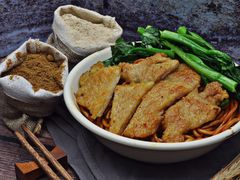 秘製朱扒菜撈面-百乐门粉面店(二龙喉分店)
