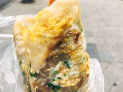 -正宗杂粮煎饼香软鸡蛋饼