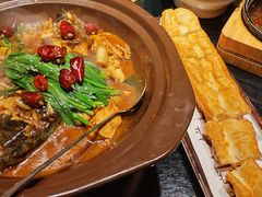 葱烧千岛湖鱼头配油条-甬上名灶(天一阁·翠柏店)