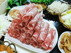 羊肉片-华强阁菊花宴自助火锅店