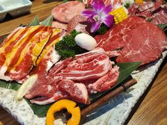 -明洞阿姨·韩式酱蟹烤肉·创意料理(三元桥店)