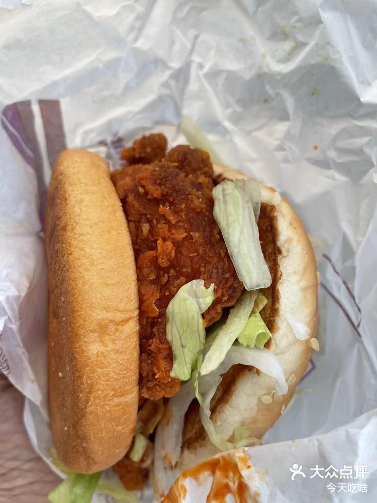 火锅风味的麦辣鸡腿堡