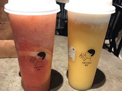 满杯红柚-喜茶(上海正大广场店)