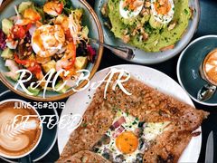 鸡蛋蘑菇熏肉荞麦可丽饼-RAC BAR(安福路店)