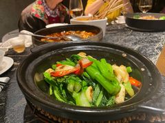 沙煲菜心-悦百味·品质川菜(上城店)