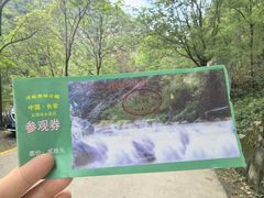 -沣峪森林公园龙潭戏水景区