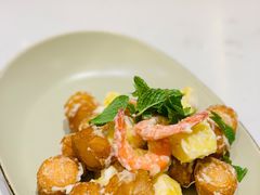 菠萝油条虾-鹿港小镇(滨北店)