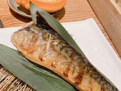 A烤明太子青花鱼-赤坂亭M9和牛烧肉(世博源店)