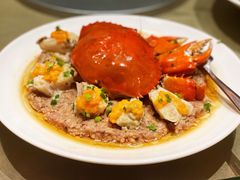 马蹄肉饼蒸三门膏蟹-Yan Ting 宴庭中餐厅(上海静安瑞吉酒店)