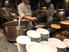 自助取餐区-广州富力君悦大酒店·凯菲厅