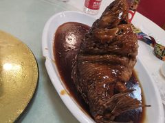 罾蹦鲤鱼-奥华餐厅·老张记(台基厂店)