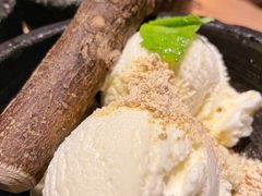 石烧香草冰淇淋-烧肉达人•炭火烧肉(新天地店)