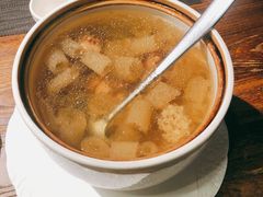 绣丸子菌竹荪排骨汤-肴约·花园式餐厅(湖里店)