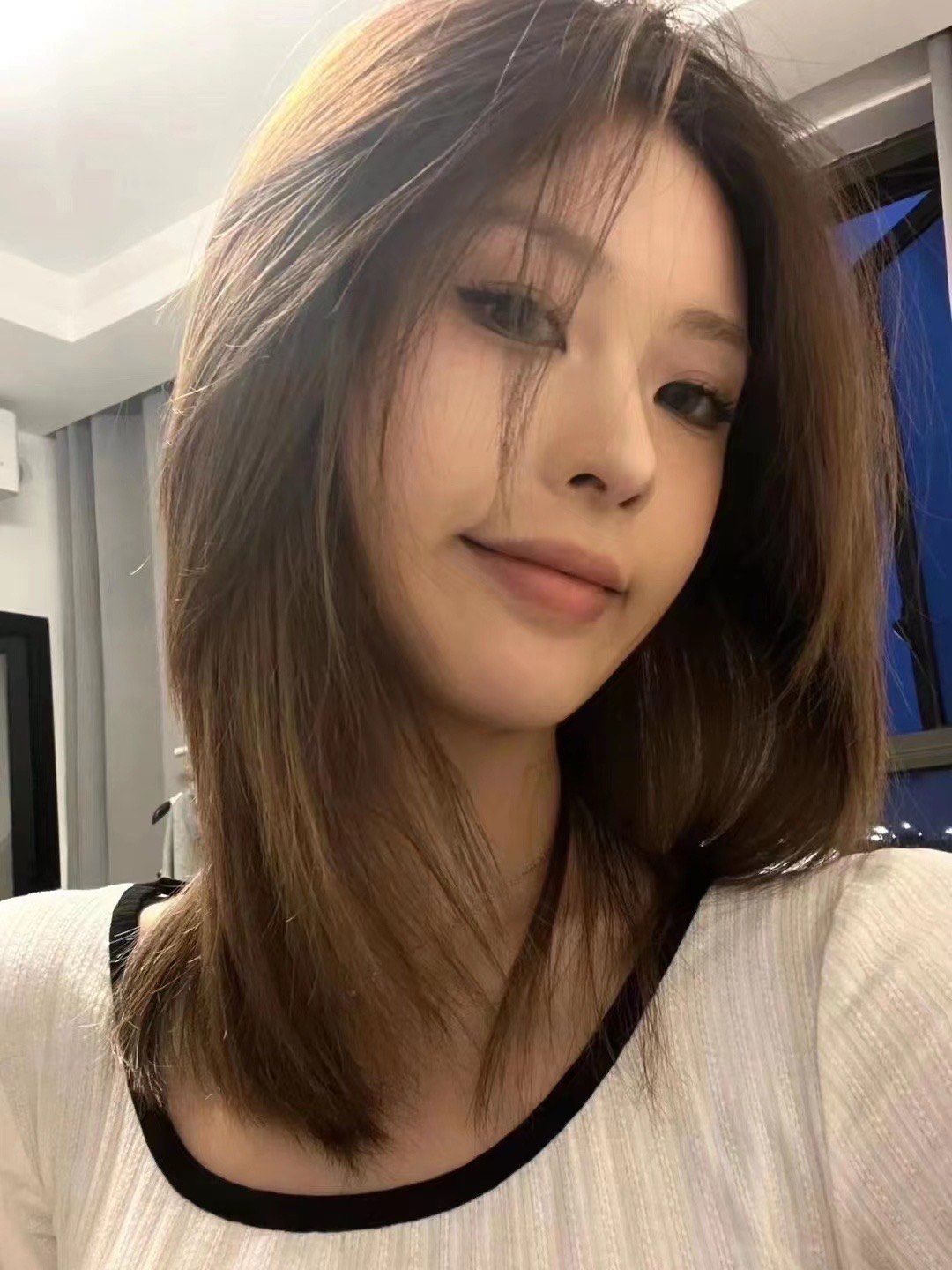 亚麻感茶色