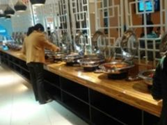 自助取餐区-感恩心素食馆(百世广场店)