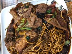 炒六鲜皮肚猪肝面-一家人面馆(三条巷店)