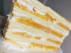 榴莲芒果双拼千层蛋糕-7cake榴莲千层蛋糕(塘苗路店)