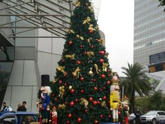 圣诞节装饰-上海明天广场JW万豪酒店