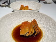 琥珀黄酒熟醉奄仔蟹-新荣记(建国门外大街店)