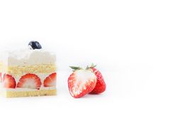 积慕草莓奶油蛋糕-积慕Cake(解放大道店)