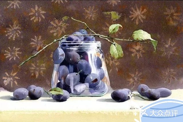 🎨韩国高产画家水彩写实画作品欣赏～