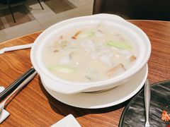 浓汤桂鱼配脆米-港丽餐厅(杭大店)