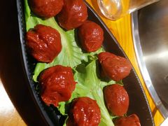 手工牛肉丸-牛品福潮汕牛肉火锅(旺庄店)