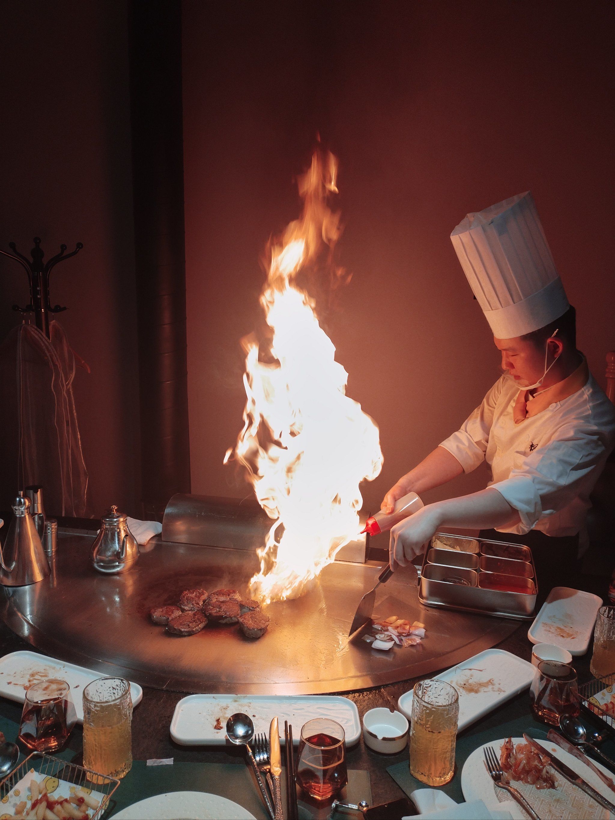 这家法式铁板烧真的不错耶