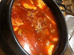 海鲜嫩豆腐汤-姜虎东白丁烤肉(苏州中心店)