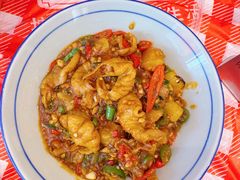 土豆泥肥肠-荆九爷爆炒桥头三嫩(夫子庙店)