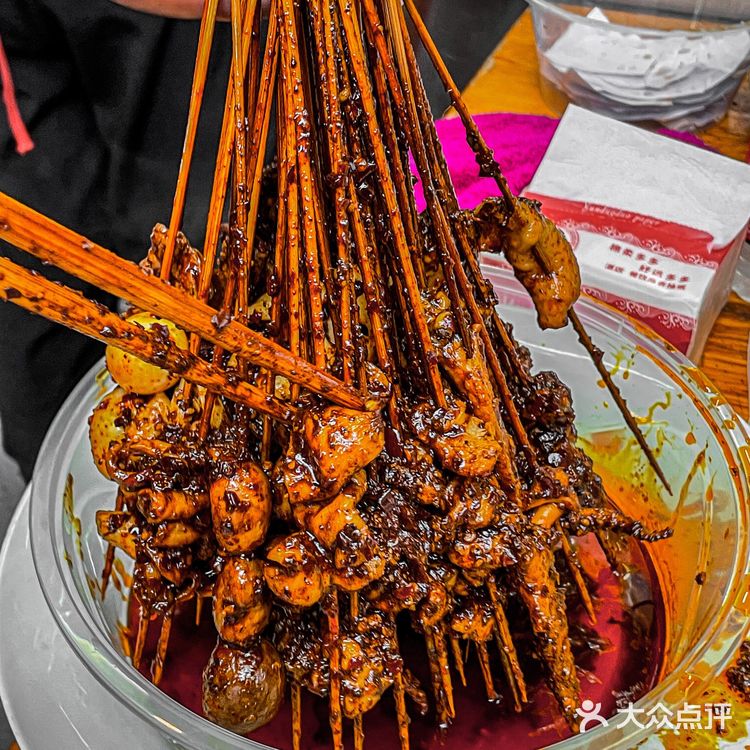 成都最辣油卤串串又香又入味60鸭舌巨好吃