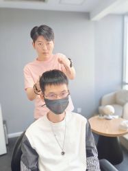 -型男帮男士假发补发·佩戴式发型