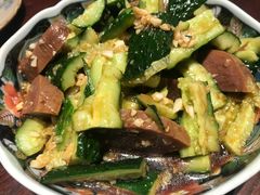 黄瓜拌牛舌-翔峰炭火鳗鱼(悦泰街里公寓店)