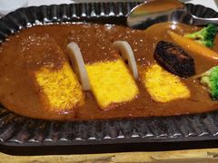 肉汁铁板煎豆腐-梧桐