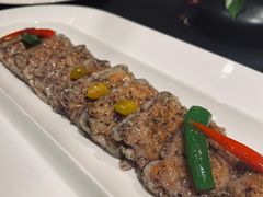 黑松露煎酿墨鱼莲藕夹-A One Kitchen·南京精菜馆(德基广场店)
