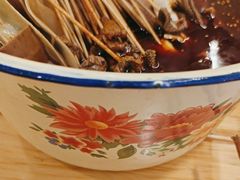 -拈签一笑黄牛肉辣卤串串