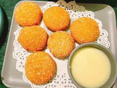 雪花南瓜饼-麻田会 ·鲜活现烹·牛蛙火锅(珠江新城维家思广场店)