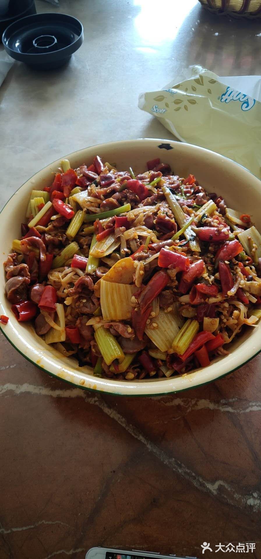 爆炒鸡杂