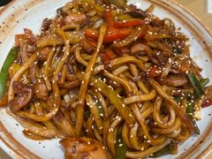 椒麻鸡肉乌冬面-魏客咖啡(中铁中心店)