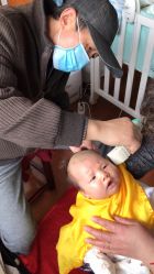 -龙文宝贝上门婴儿理发满月剃胎毛(总店)