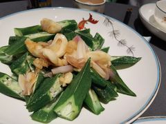 葱油捞秋葵-小炳胜(卓悦中心店)