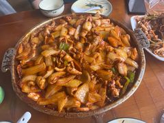 石板鱿鱼-天海石板屋家常菜(枣园店)