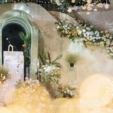 牛油果绿小众婚礼堂